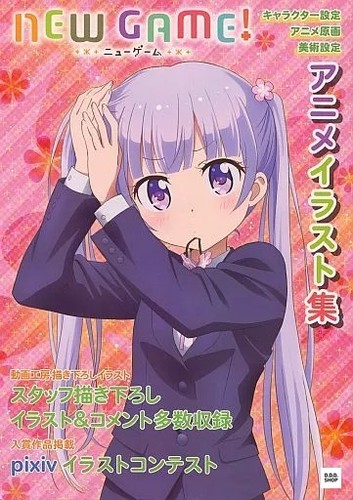 New game anime illustration - anime,