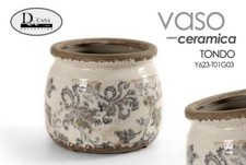 VASO IN CERAMICA TONDO CASA