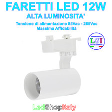 Faretti LED 12W Binario