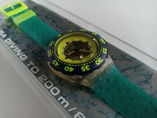SWATCH SCUBA 200  SDK101 Merou 1990 COME NUOVO MAI INDOSSATO-ZR-F4