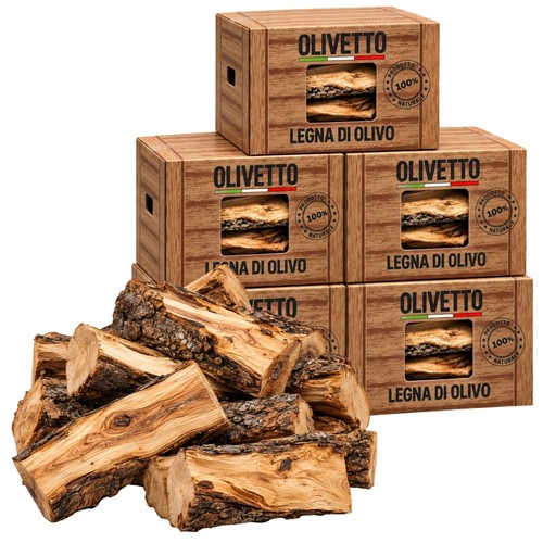 Legna ardere ulivo kg - legna,