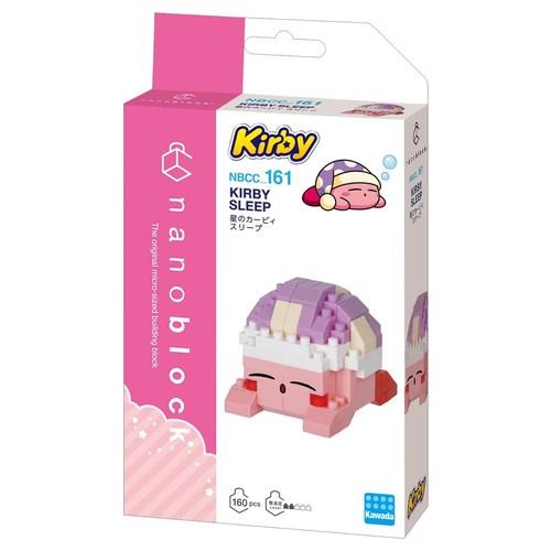 Nanoblock kirby sonno - kirby, modello