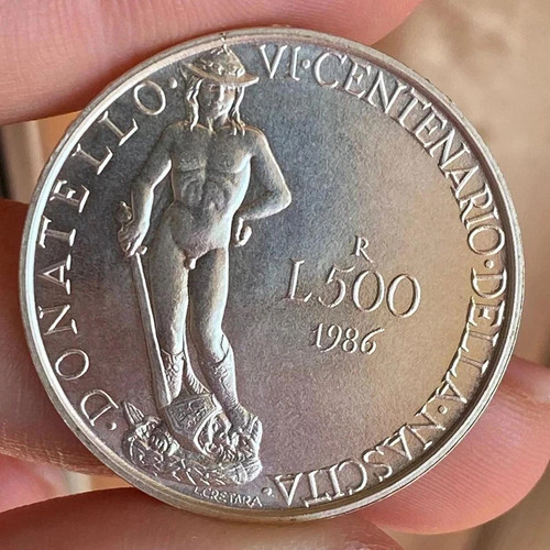 500 lire 1986 - 500,