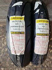 Coppia pneumatici 100/80-17