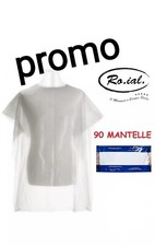 RO.IAL 90 PZ MANTELLINA PARRUCCHIERE Estetista MONOUSO BIANCO TAGLIO MANTELLA 