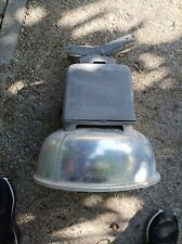 Lampione Lampada Faro Industriale Vintage Da Revisionare Tutto Alluminio.