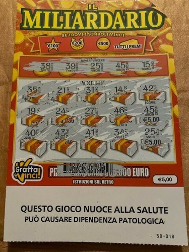 Lotteria gratta biglietto - lotteria, biglietto (