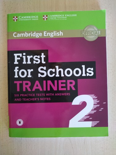 First for schools trainer - for,