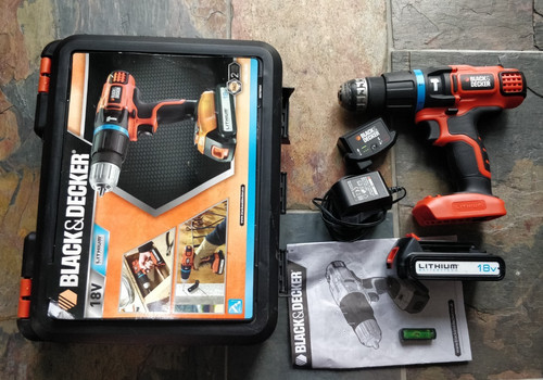 Trapano avvitatore batteria - a,