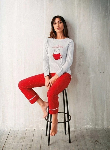 Pigiama natale donna jadea - pigiama,