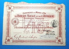 Certificato Azionario al