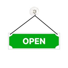 Cartello sospeso Open Closed