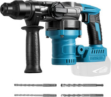 Trapano a Percussione Compatibile Con Makita 18V Batteria, Sds-Plus Martello Per