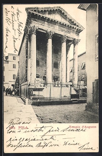Pola tempio augusto - pola,,