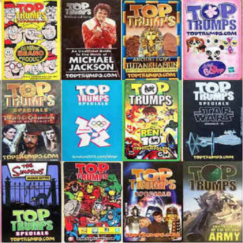 Top trumps carta - top, super