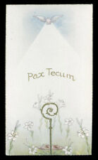 santino-holy card""ediz. FB serie PIA n.607 PAX TECUM