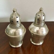 ANTICO COPPIA DI SALE E PEPE IN ARGENTO STERLING  - CIRCA 1920