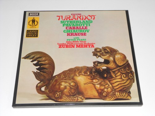 Puccini 3lp box turandot - -,