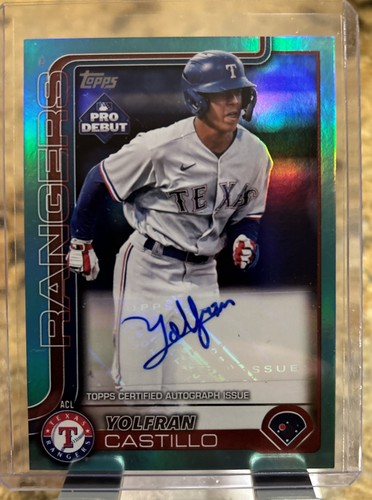 2025 topps pro debutto - pro, yolfran