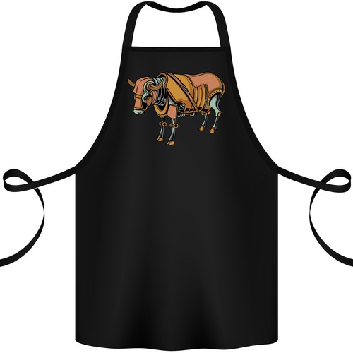 Steampunk bull cotone - a,