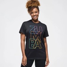 Shirt unisex zumba - t-shirt, block