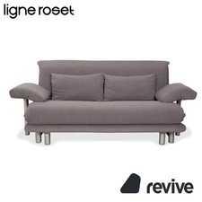 Ligne Roset Multy Tessuto Grigio Pelle Incl. Braccioli Manuelle Funzione Sleep