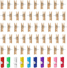 60 Puntine Da Disegno Con Clip