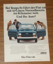 Rara Pubblicità FIAT 126 - A