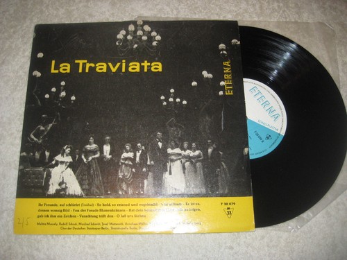 Verdi traviata vinyl - verdi,