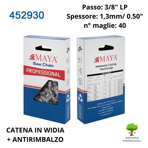 Catena motosega maya 452930 - catena,