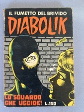 Diabolik  N 17 prima serie INGOGLIA 1963 ORIGINALE Quasi Ottimo Stato!No Resa