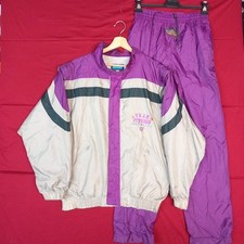 BELFE & BELFE VINTAGE TRACKSUIT FITNESS TUTA COMPLETA GYM TG 46 SMANICABILE RARA