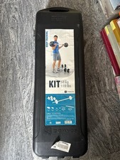 Kit Pesi Bodybuilding Palestra 1 Bilanciere 2 Manubri + Dischi Ghisa