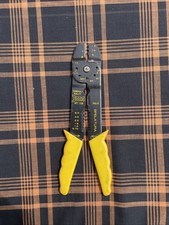 Pinza spelafili spela cavi crimpatrice per capicorda crimpare