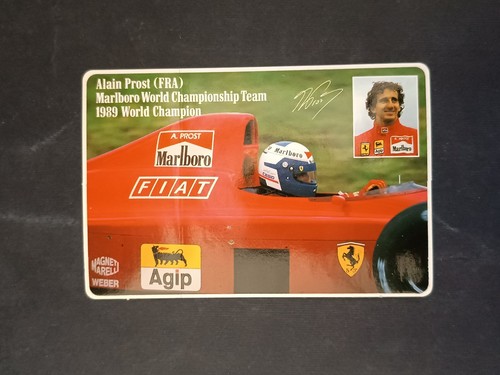 Adesivo alain prost ferrari - alain,