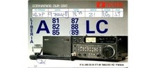 Scheda QSL Icom IC-720A 1989