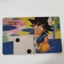 Carte lenticolari Dragon Ball GT e Dragon Ball Z Santal N°6 GOKU SUPER SAIYAN 4°