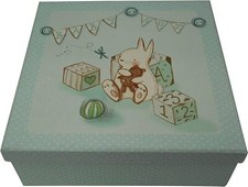 Confezione regalo coniglio blu