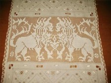antique Sardinian Bosa LACE