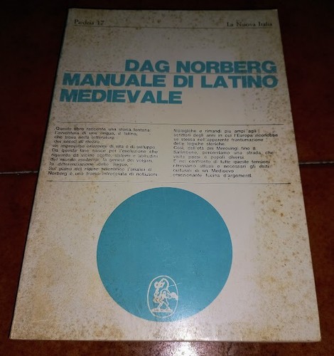 Dag norberg manuale latino - manuale,