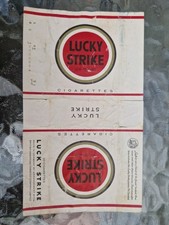 INCARTO PACCHETTO SIGARETTE VUOTO OLD CIGARETTES PACKET -- LUCKY STRIKE