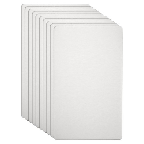 10pcs targhette metallo - targhette,