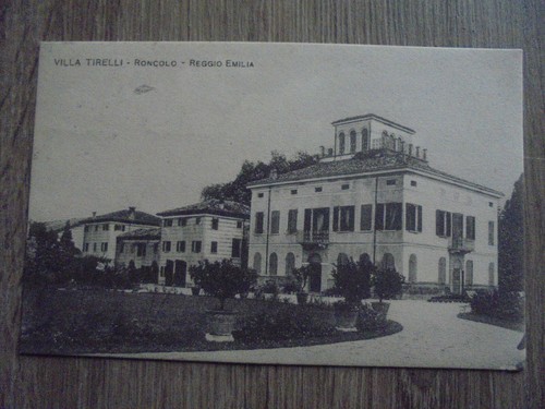 Cartolina villa tirelli - cartolina,