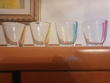 n 4 bicchieri Rcr colorati