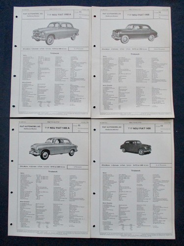 Nsu fiat 1400 1900 a - 1900,