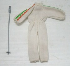 TUTA SCI BIANCA Vintage anni
