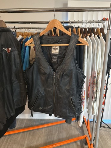 Harley davidson gilet - gilet, pelle