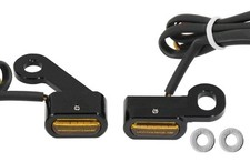 Frecce Harley Davidson Sportster Softail Dyna Led  Omologate Anteriori Nere