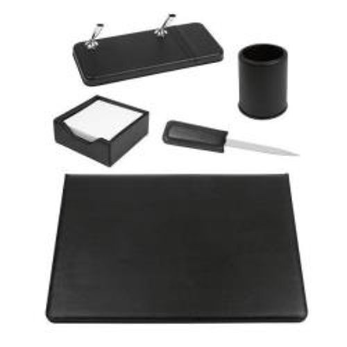 Set scrivania pezzi nero - 5,