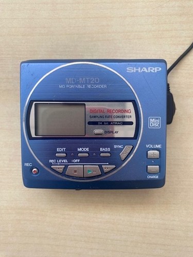 Minidisk sharp mt20 - minidisk,